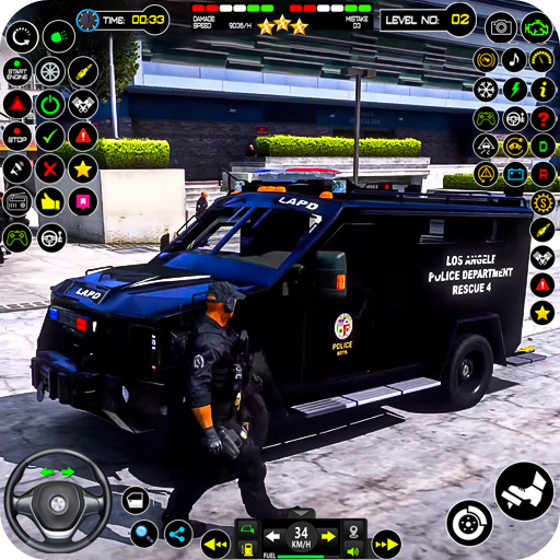 Car Chase Games: Police Games logo