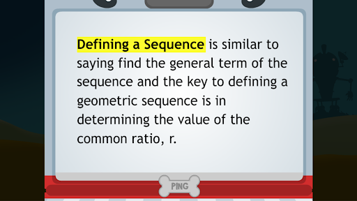 More on Geometric Sequence Screen 2