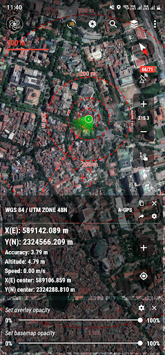 Android application vTools Survey - GPS Mapping screenshort