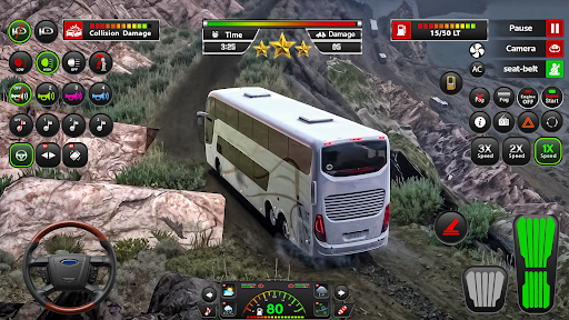 Open World Bus Driving Game 3d screenshot 15