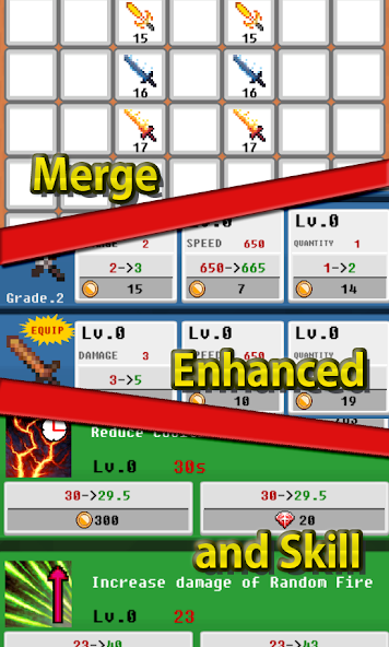 Merge Sword : Idle Merged Sword 1.87.0 APK + Mod (Unlimited money) untuk android