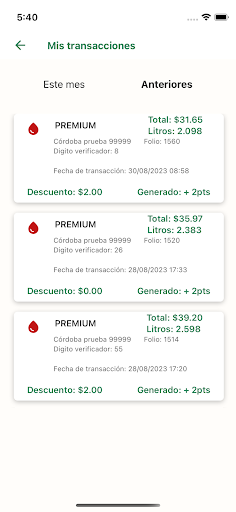 GanaMásGas Screen 2