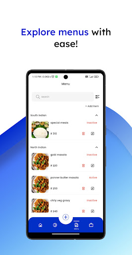 ALO Invoice Restaurant