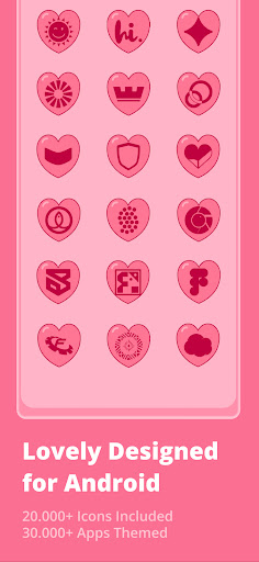 Valentine Heart - Icon Pack Screen 2