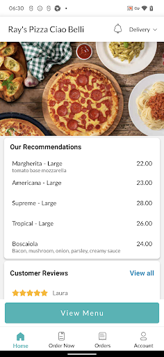 Rays Pizza Ciao Belli Screen 2