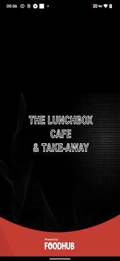 Android application The Lunchbox Cafe & Takeaway screenshort