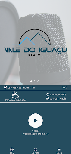 Android application Vale do Iguaçu FM screenshort
