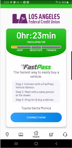 LAFCU FastPass Screen 2