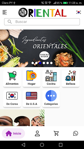 Android application Shopp Oriental screenshort