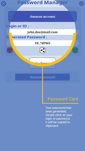 Password Manager Screen 2