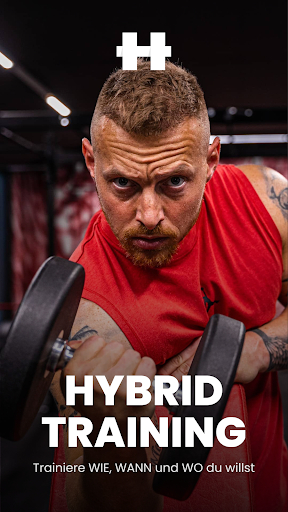 Android application Hybrid Training screenshort