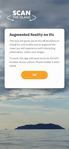 Android application Scan the Island screenshort
