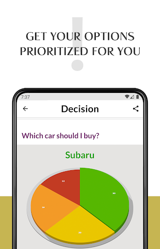 Choice Pro - Decision Maker Screen 2