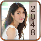 Hot Girl 2048 Puzzle icon