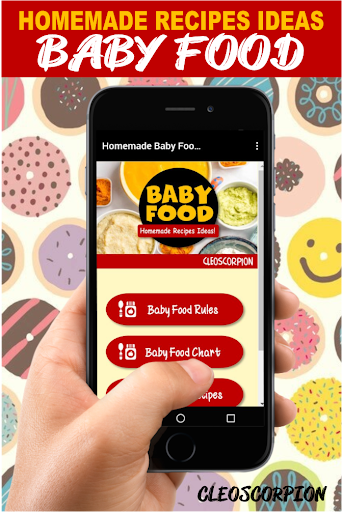 Android application Homemade Baby Food Recipes Ide screenshort