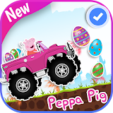 peppa racing pig icon