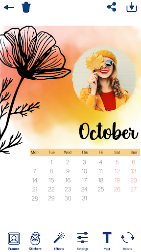 Calendar Photo Frames Screen 3