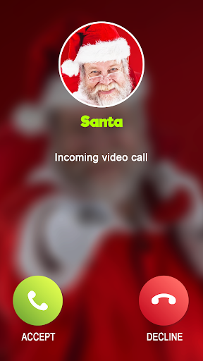 Android application Santa Troll Call: Fake Video screenshort