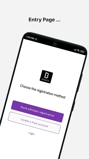 Android application BrandsIn Delivery screenshort