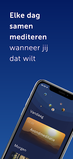 Android application MeditationTribe screenshort