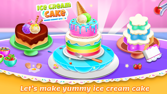 Ice Cream Cake Maker Cake Game 3.9 Screenshots 5