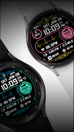 Step Up 3 - Digital Watchface Screen 3