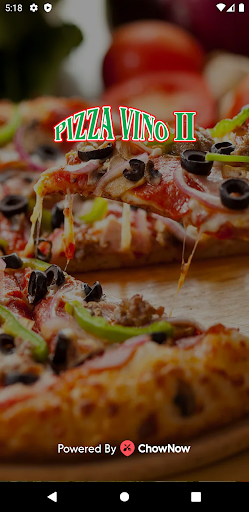 Android application Pizza Vino 2 screenshort