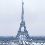 Snow in Paris Live Wallpaper Apk