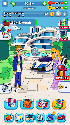 Mr.Billion: Idle Rich Tycoon - Simulation - games