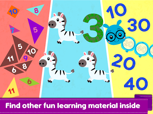 Screenshot of Learn Numbers with Marbel