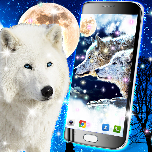 Wolf live wallpaper 23.0 Icon