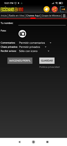 Potencia Mixteca Radio Screen 3