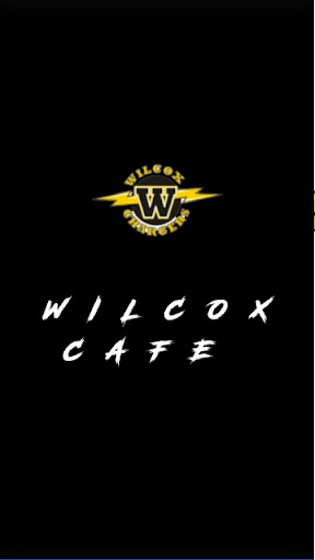 Android application Wilcox Cafe screenshort