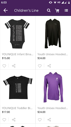 YOUNIQUE Boutique Screen 3