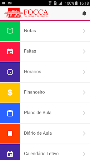 Android application FOCCA screenshort
