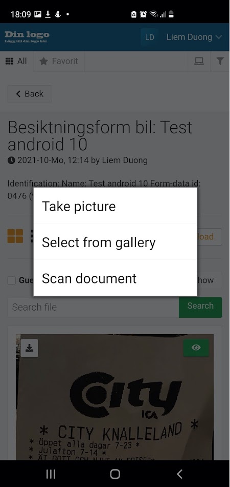 #5. Dokiv Document (Android) Podle: Likipe AB