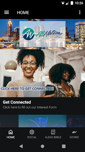 Android application All Nations Columbus screenshort