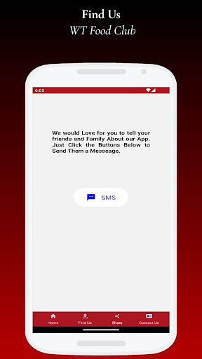 WT Food Club Screen 2
