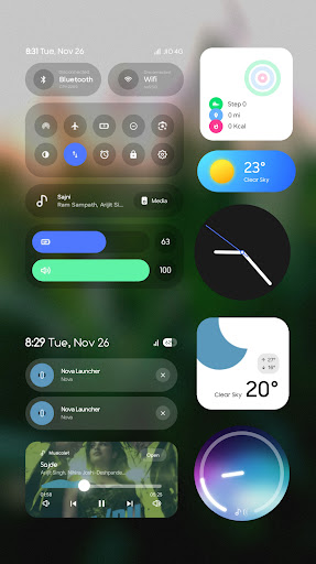 OneUI 7 KWGT LiTE Screenshot 4 - AppWisp.com