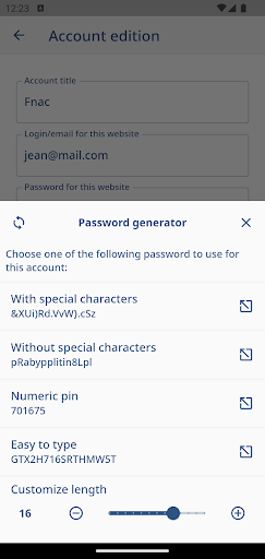 UpSignOn Screen 3