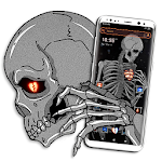 Cover Image of Download Broken Heart Skeleton Launcher  APK