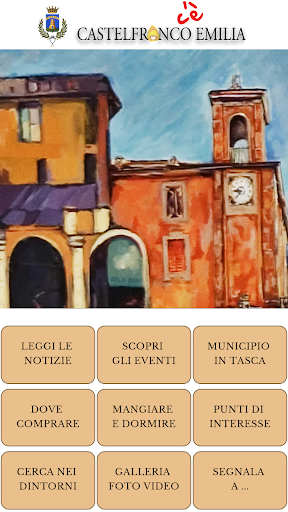 Android application CastelfrancoEmiliaCè screenshort