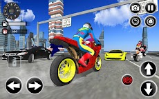 Motorbike Stunt Super Hero 3Dのおすすめ画像2