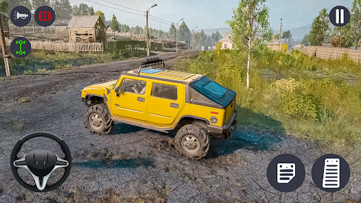 4x4 Jeep Offroad Car Driving  screenshots 5
