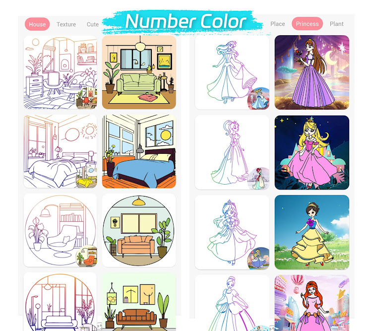 Paint Color - Color by Number - 5.7 - (Android)
