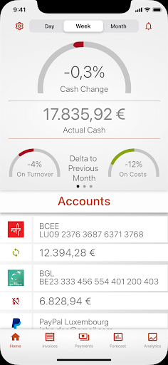 Android application The Financial Navigator screenshort