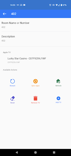 Hospitality TV Manager Screen 3