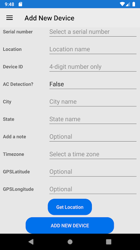 Android application AlphaPoultry screenshort