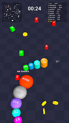 Cube Arena 2048: Merge Numbers - Screenshot 1