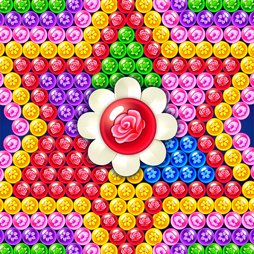 Descargar Flower Games – Bubble Pop para PC Windows 7, 8, 10, 11